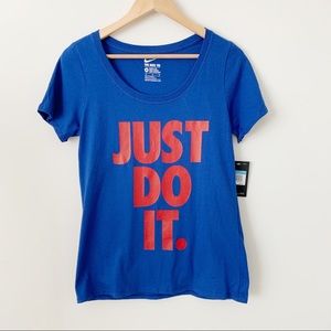 Nike T Shirt Athletic Cut Just Do It